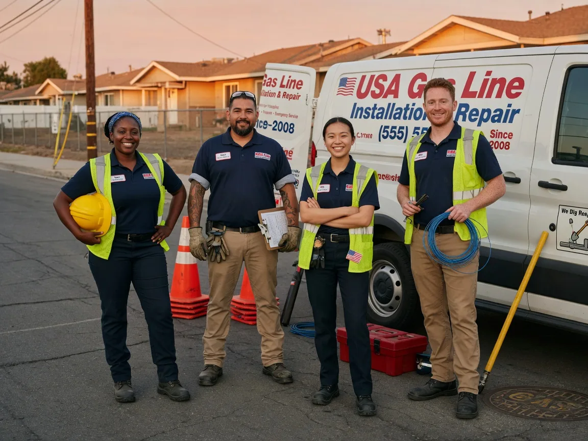 Gas Line Installation company in Martinsville, OH